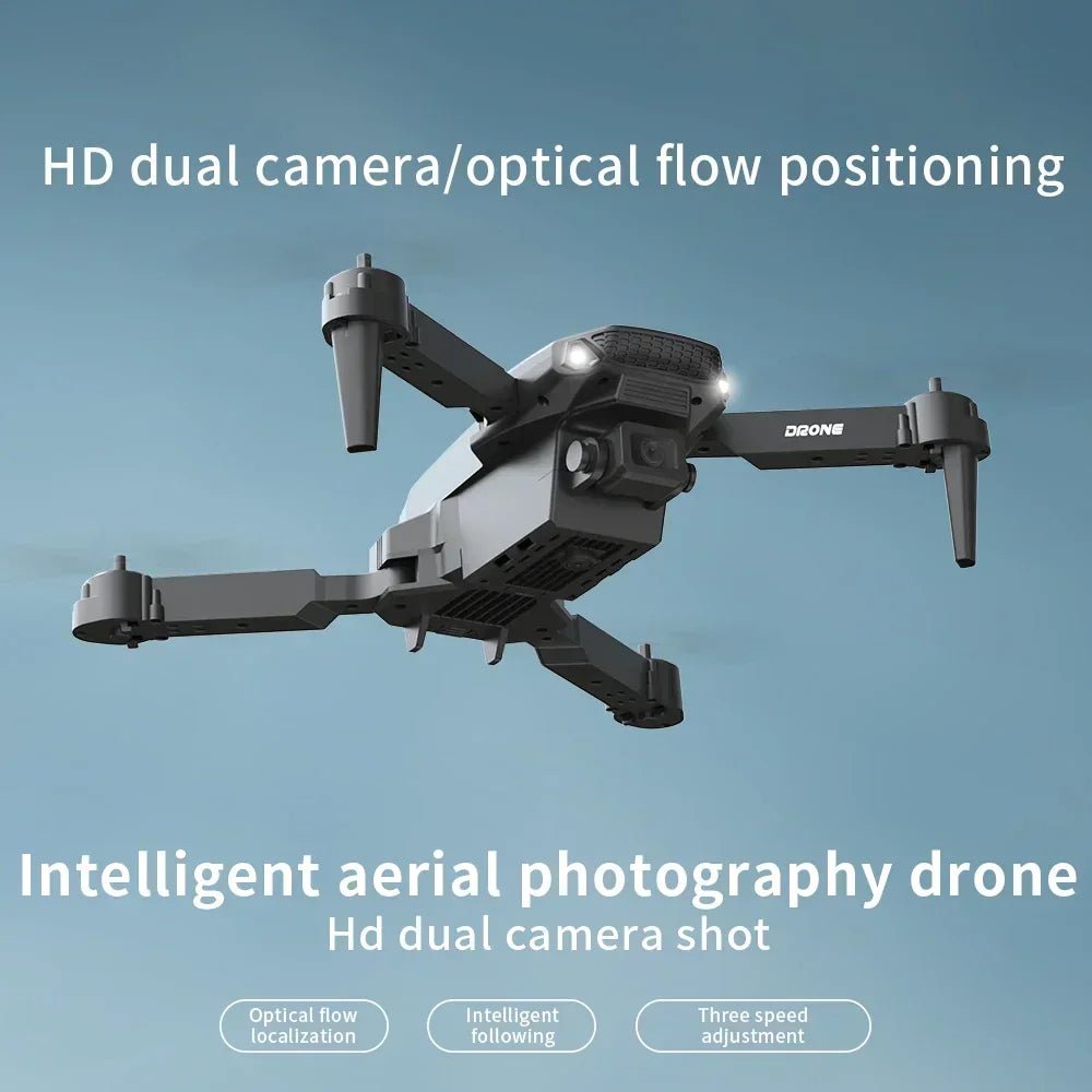Drone Original E88 Noir 4K HD, Caméra Grand Angle, Cadeau Enfant - Zone shopping