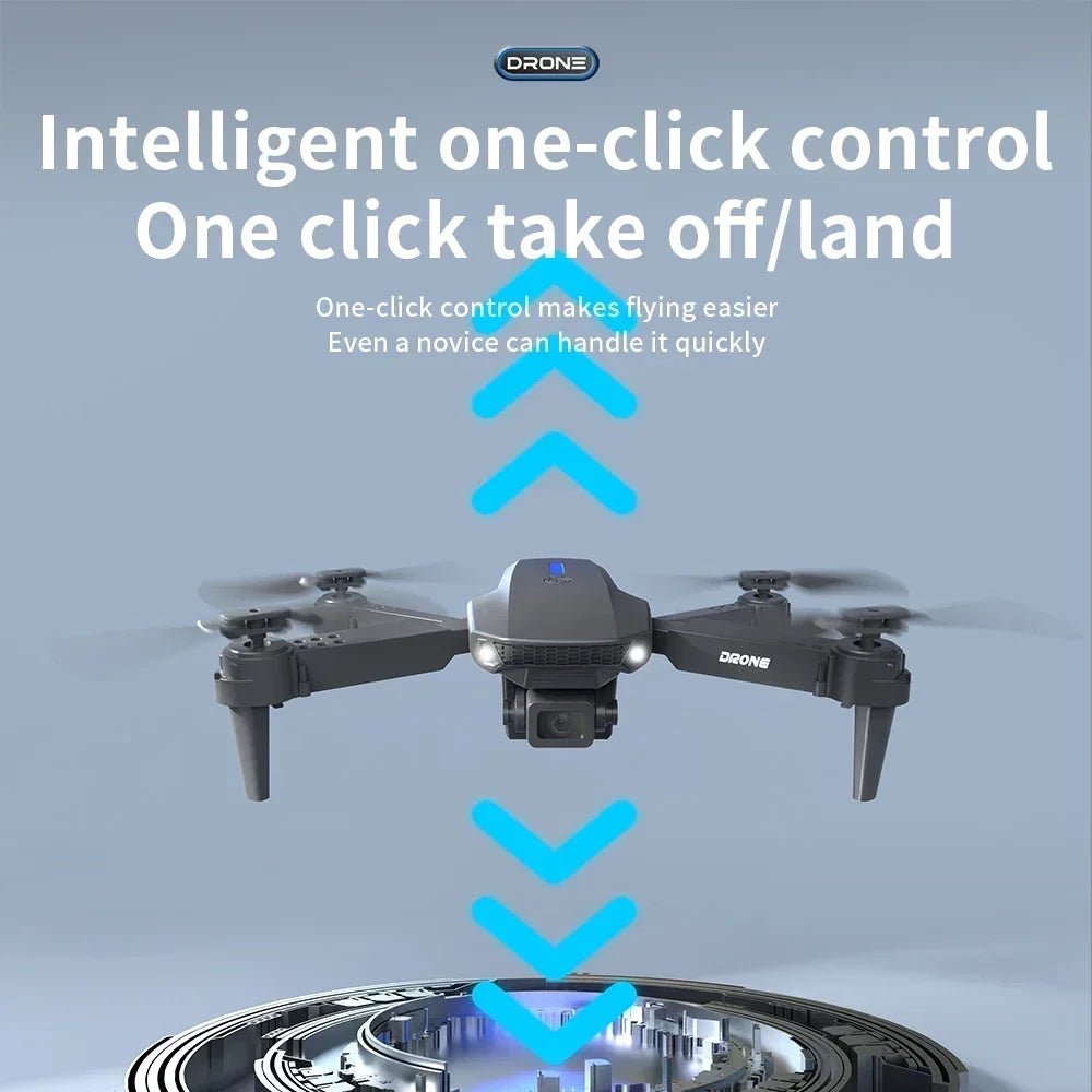 Drone Original E88 Noir 4K HD, Caméra Grand Angle, Cadeau Enfant - Zone shopping