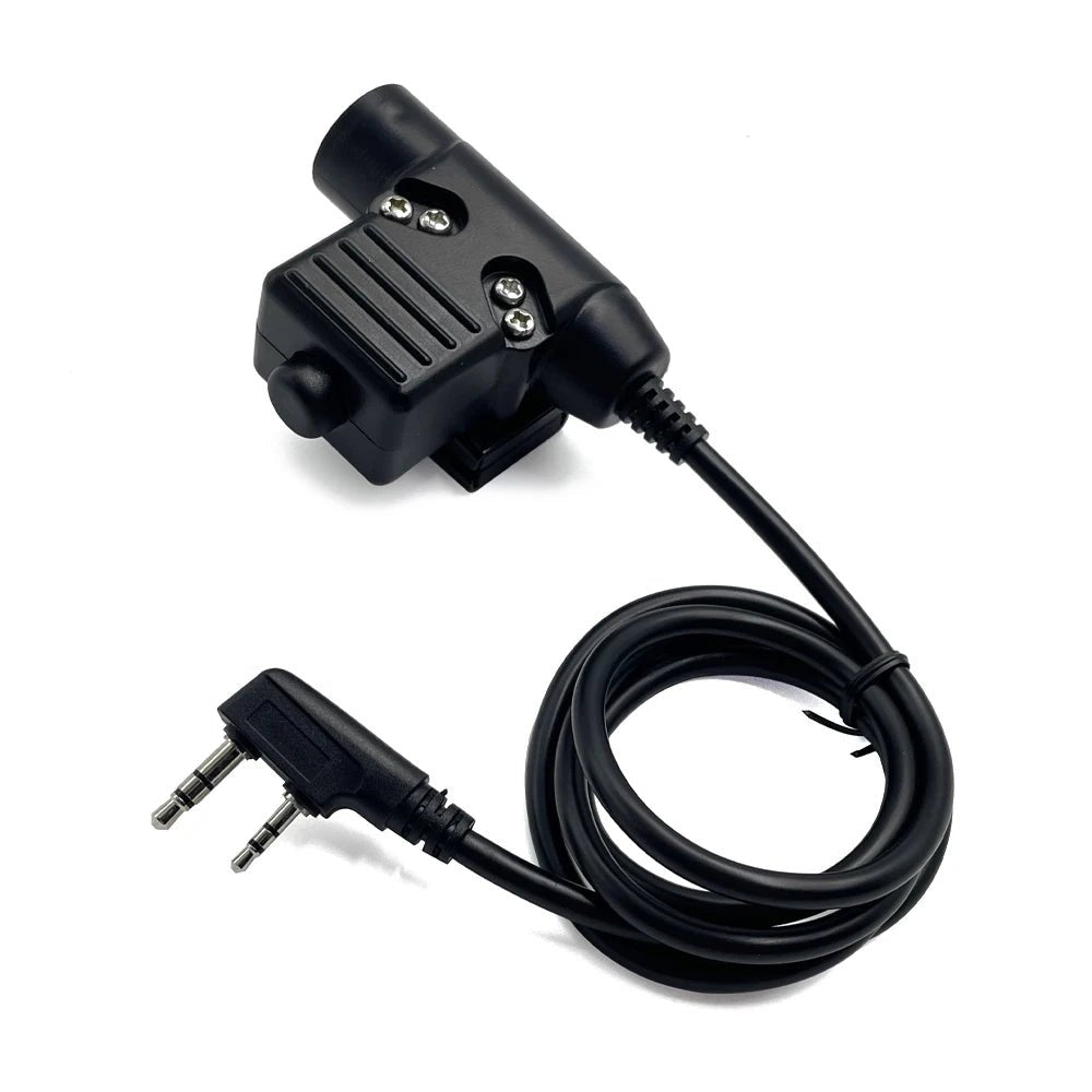 EARMOR PTT câble casque adaptateur Kenwood Baofeng UV - 5R talkie - Zone shopping