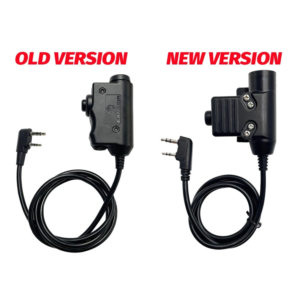 EARMOR PTT câble casque adaptateur Kenwood Baofeng UV - 5R talkie - Zone shopping