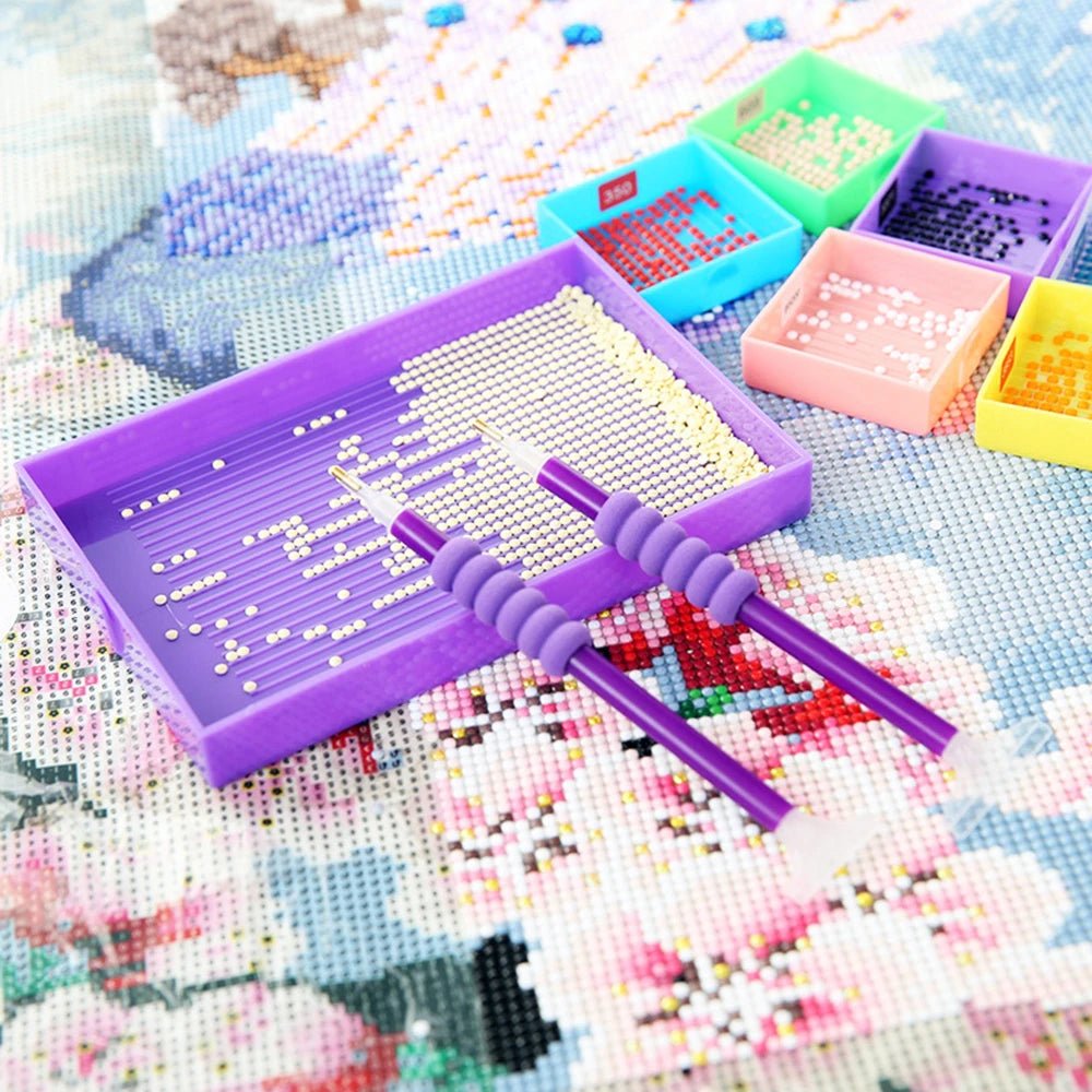 Ensemble de 10 outils de peinture au diamant multifonctionnels - Zone shopping