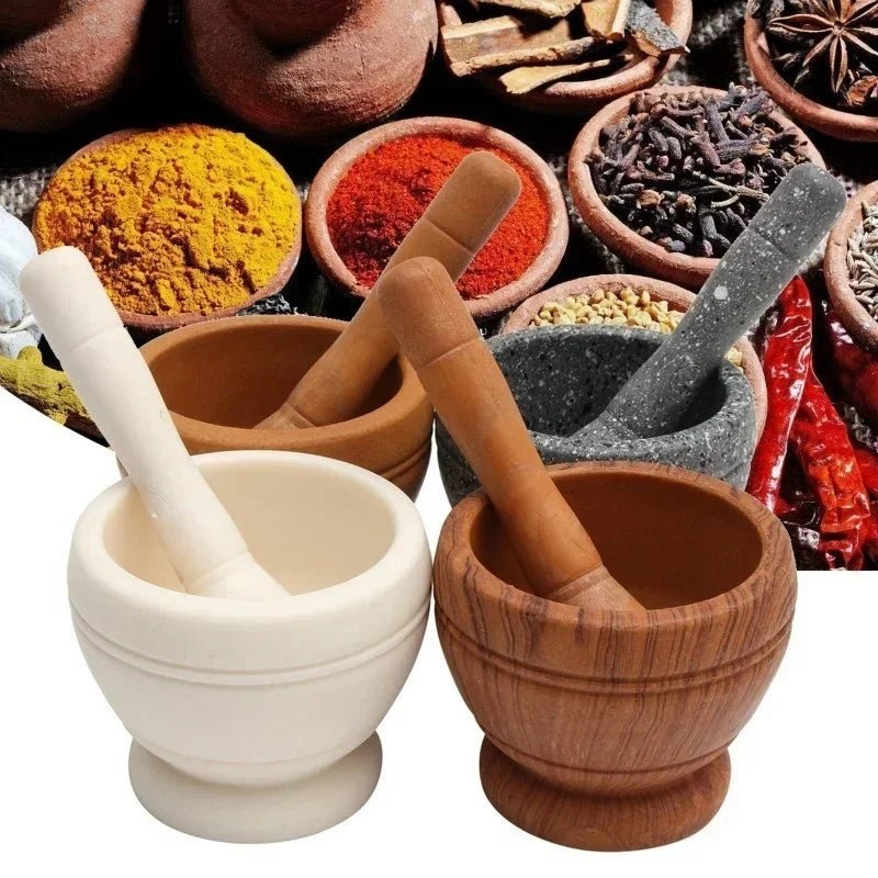 Ensemble Mortier et Pilon en Résine - Outils de Cuisine Restaurant - Zone shopping