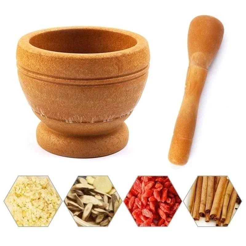 Ensemble Mortier et Pilon en Résine - Outils de Cuisine Restaurant - Zone shopping