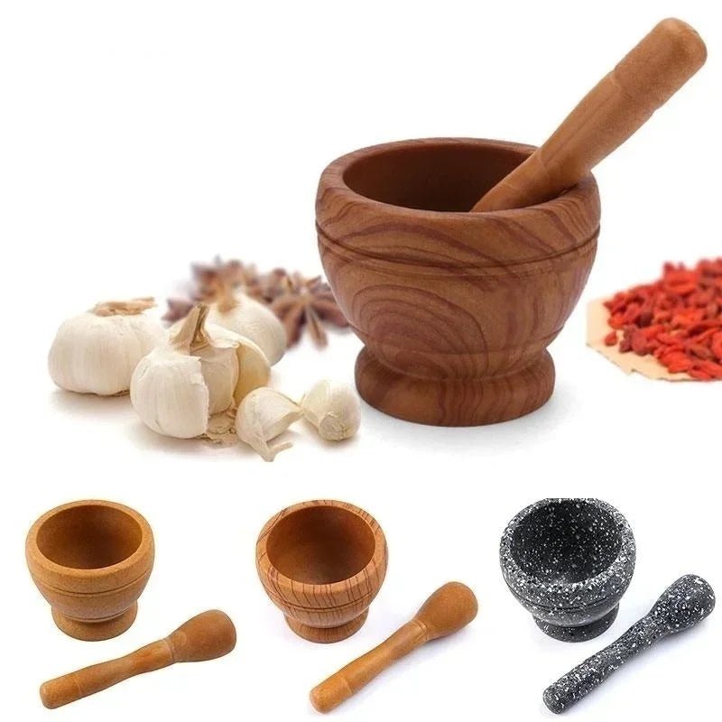 Ensemble Mortier et Pilon en Résine - Outils de Cuisine Restaurant - Zone shopping