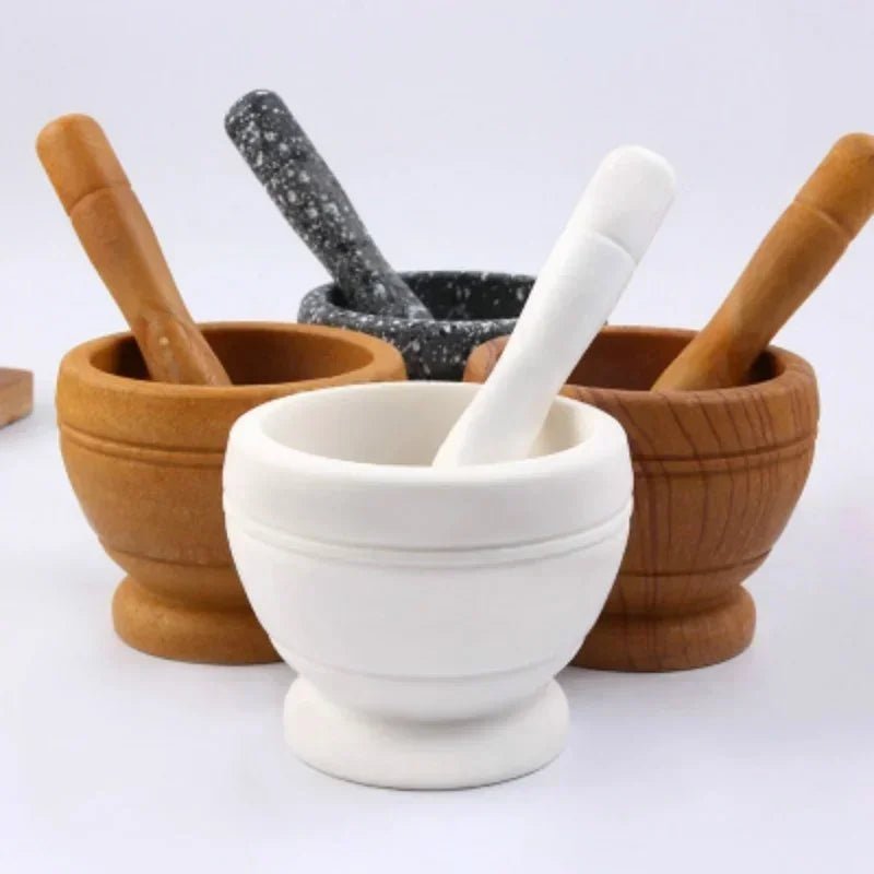 Ensemble Mortier et Pilon en Résine - Outils de Cuisine Restaurant - Zone shopping