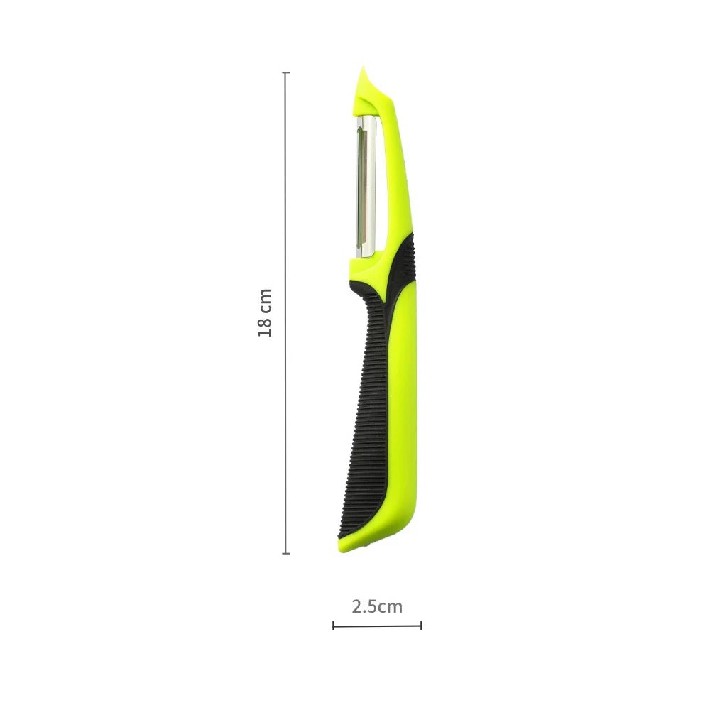 Éplucheur à poignée antidérapante, éplucheur, outil magique, Melon, pomme de terre, fruits, grattoir, accessoires d'outils de cuisine pour légumes - Zone shopping