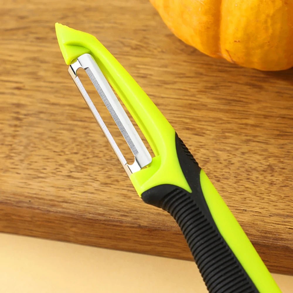 Éplucheur à poignée antidérapante, éplucheur, outil magique, Melon, pomme de terre, fruits, grattoir, accessoires d'outils de cuisine pour légumes - Zone shopping