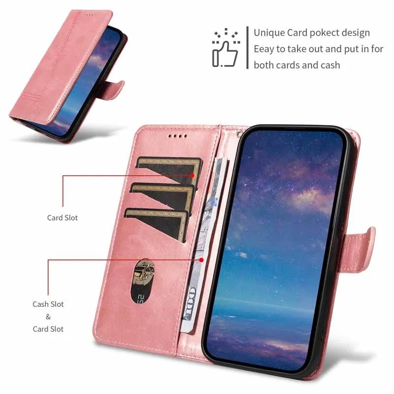 Étui en cuir pour Motorola Moto - Portefeuille, support carte, G13 - G85 - Zone shopping