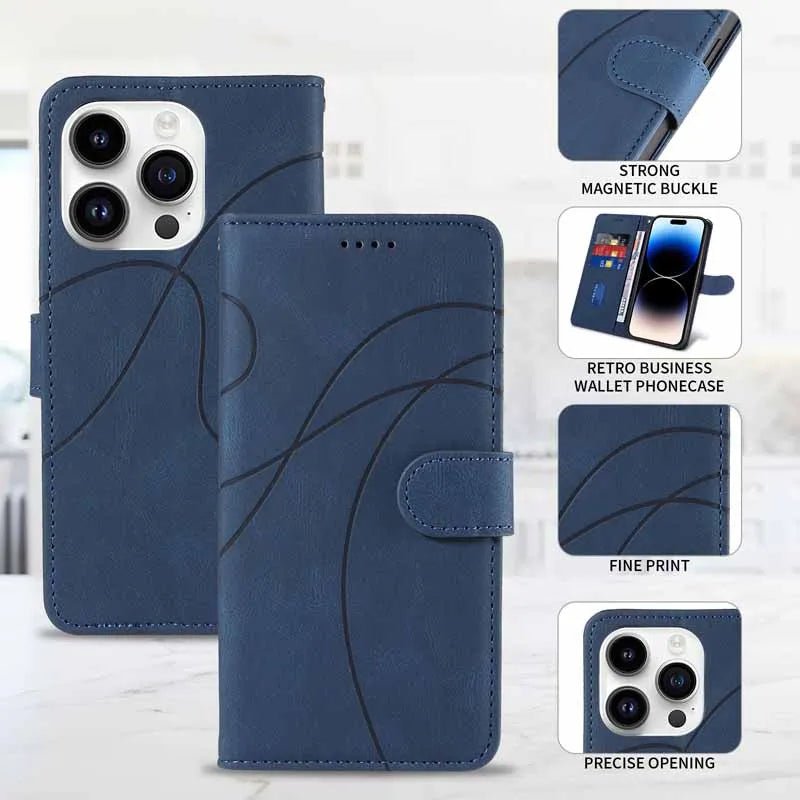 Étui en cuir pour Motorola Moto - Portefeuille, support carte, G13 - G85 - Zone shopping