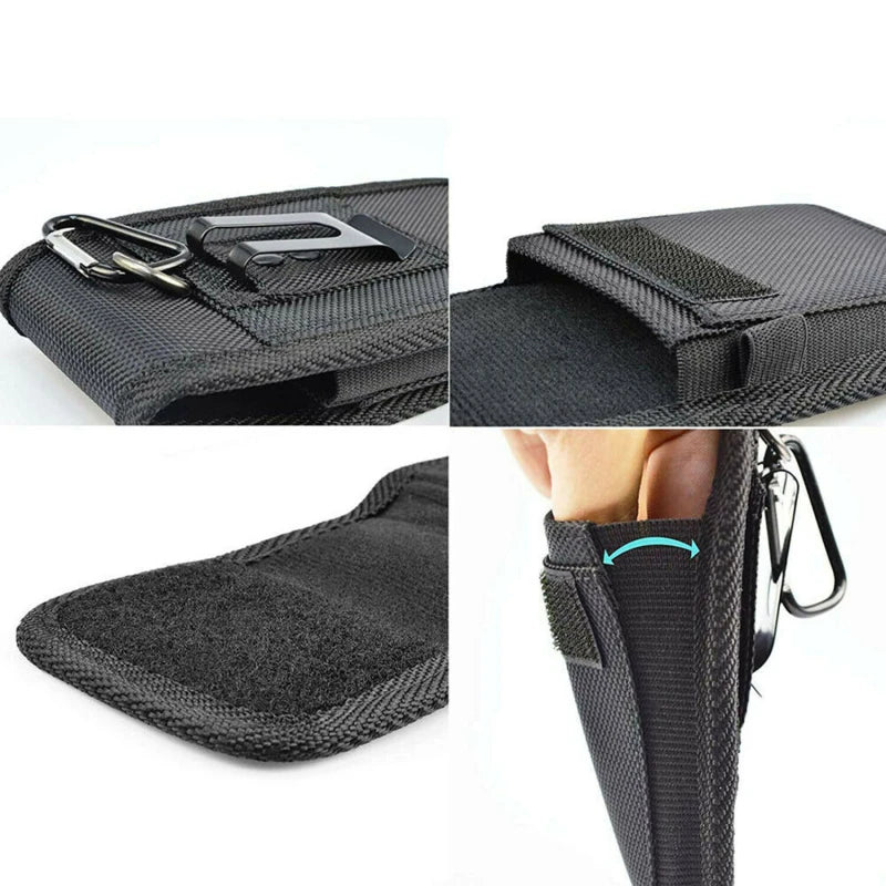 Étui téléphone homme boucle, sac taille ceinture, portefeuille Oxford - Zone shopping