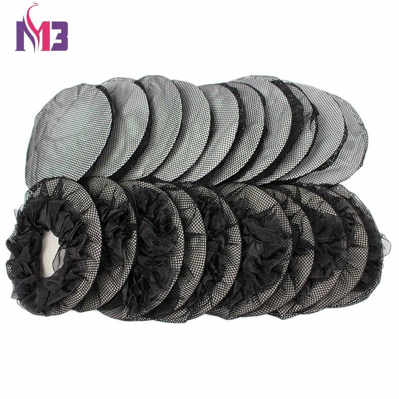 Filet à cheveux élastique invisible pour femmes - Lot de 20 pièces - Zone shopping