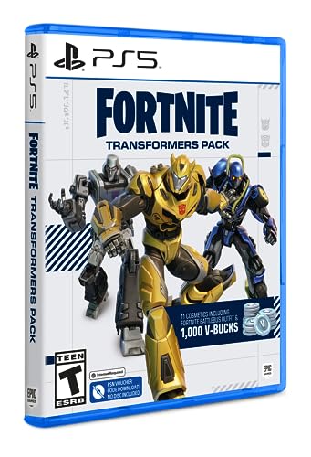 Fortnite - Pack Transformers PS5 (Code dans la boîte) - Zone shopping