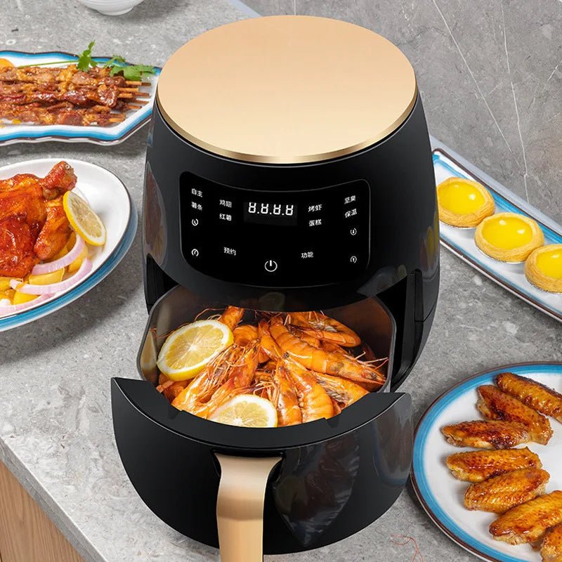 Friteuse à Air 6L - Four Multifonctionnel Intelligent à Écran Tactile - Zone shopping