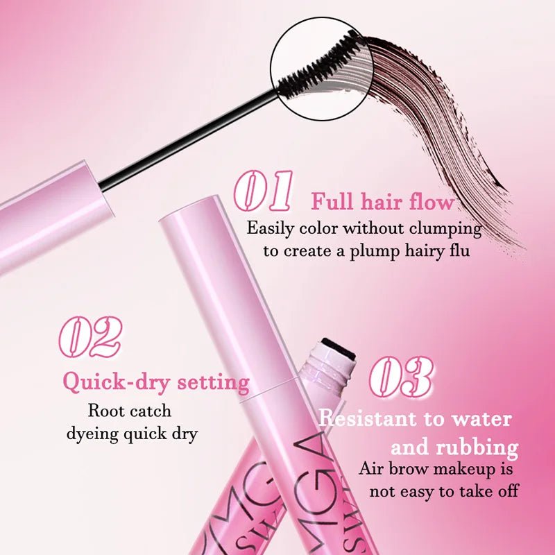 Gel à sourcils pelable 3D OMGA : un coiffage des sourcils rapide et facile avec un effet 3D - La formule imperméable et durable assure - Zone shopping