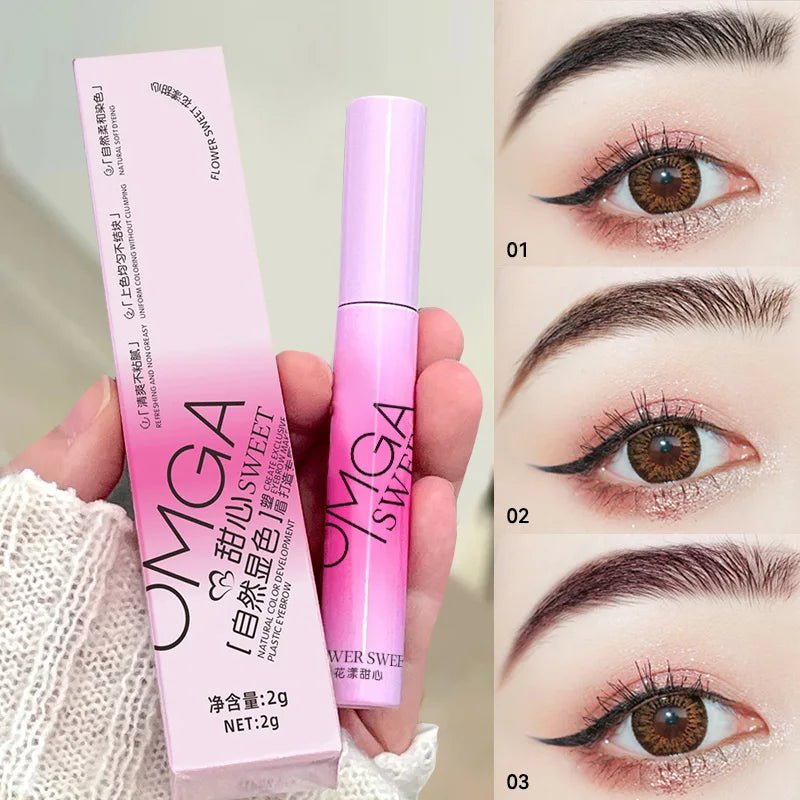 Gel à sourcils pelable 3D OMGA : un coiffage des sourcils rapide et facile avec un effet 3D - La formule imperméable et durable assure - Zone shopping