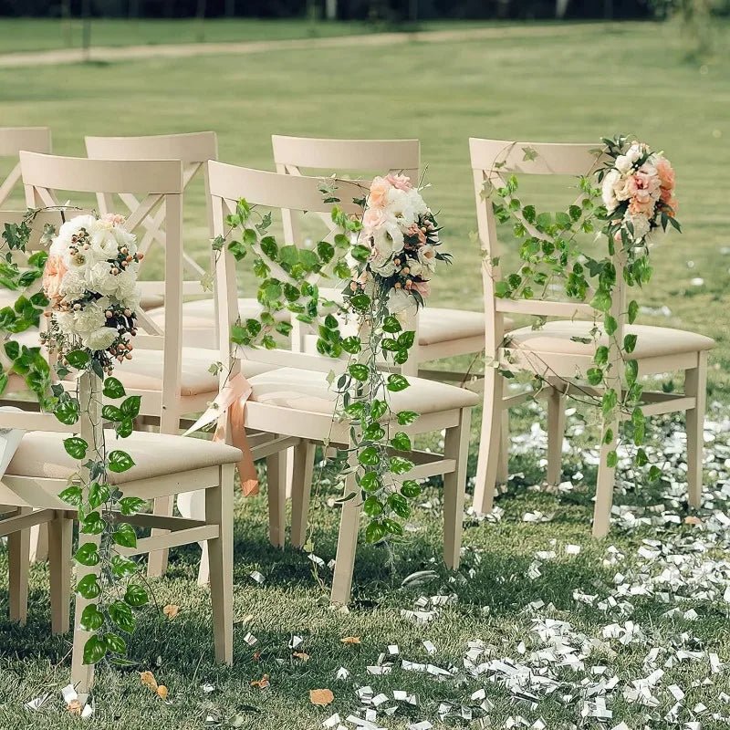 Guirlande de feuilles de lierre artificielles pour déco mariage et jardin - Zone shopping