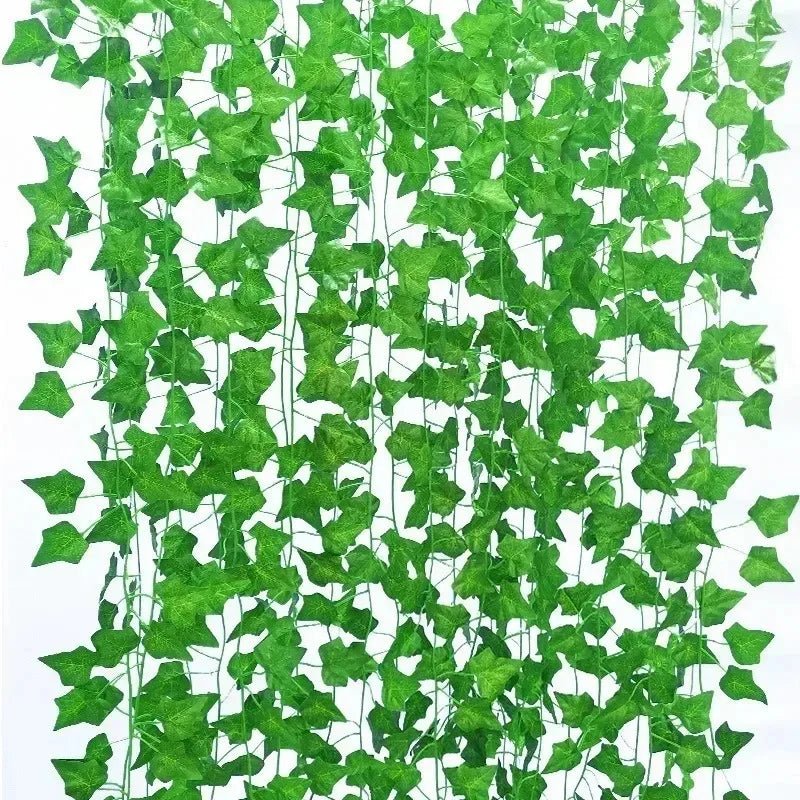 Guirlande de feuilles de lierre artificielles pour déco mariage et jardin - Zone shopping