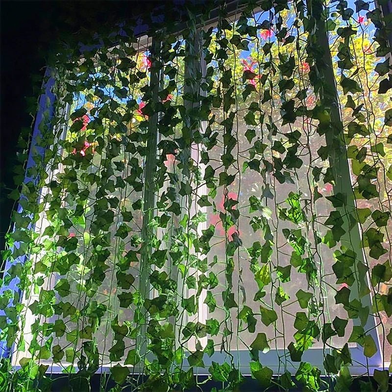 Guirlande de feuilles de lierre artificielles pour déco mariage et jardin - Zone shopping