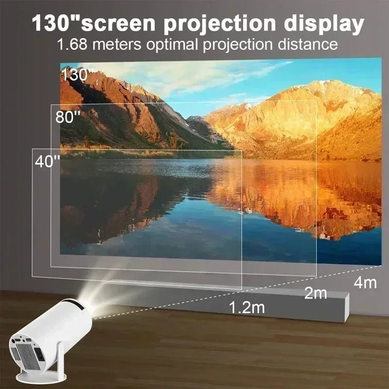 Home Cinéma Portable 4K Android 11 WiFi 6 - Zone shopping