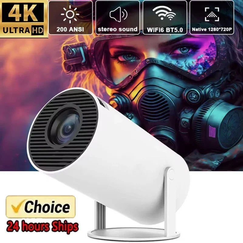 Home Cinéma Portable 4K Android 11 WiFi 6 - Zone shopping