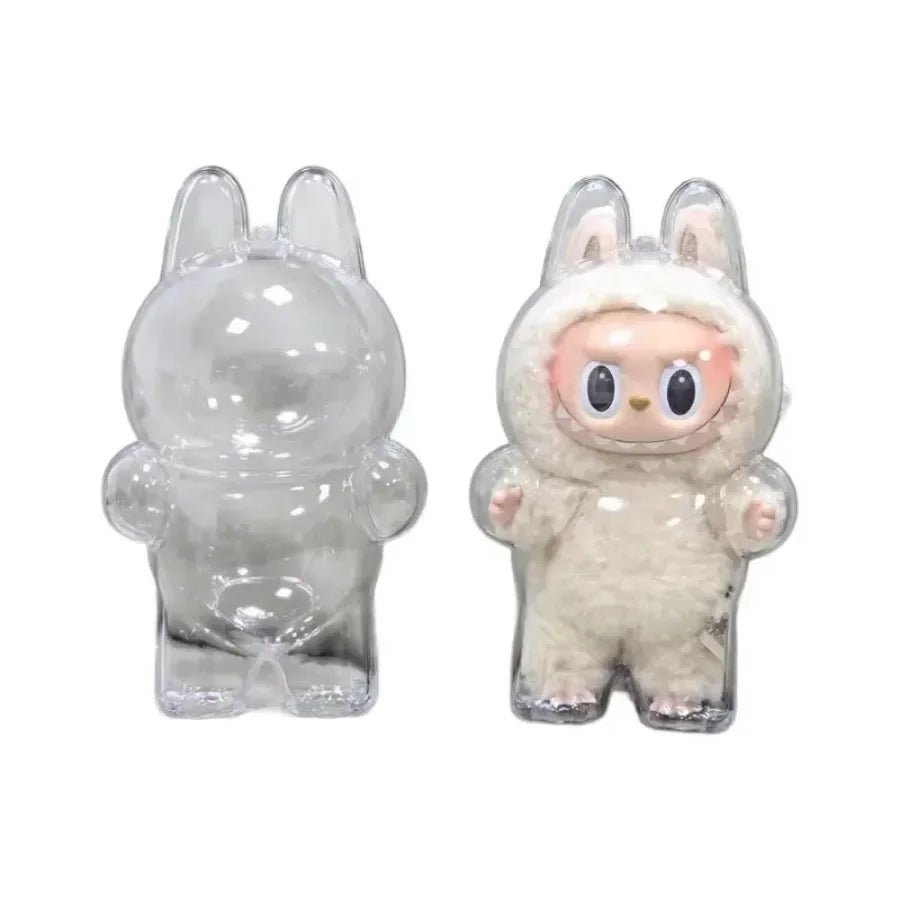Housse de protection Labubu V1 V2 - Étui transparent anti - poussière - Zone shopping