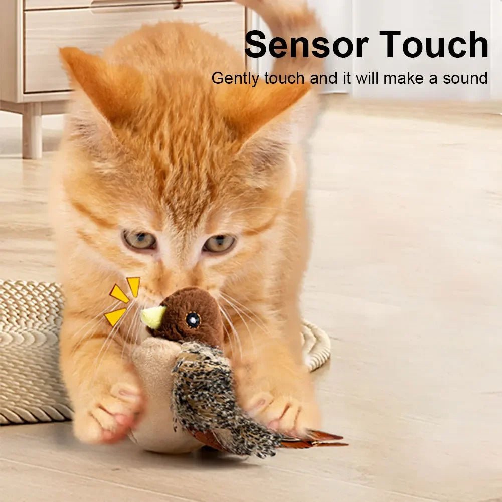 Jouets Interactifs pour Chat : Oiseau Volant avec Herbe à Chat - Zone shopping