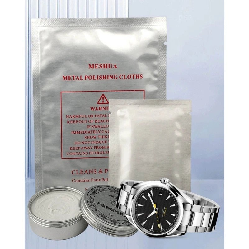 Kit Nettoyage Professionnel Bijoux & Montres - 4 Produits - Zone shopping