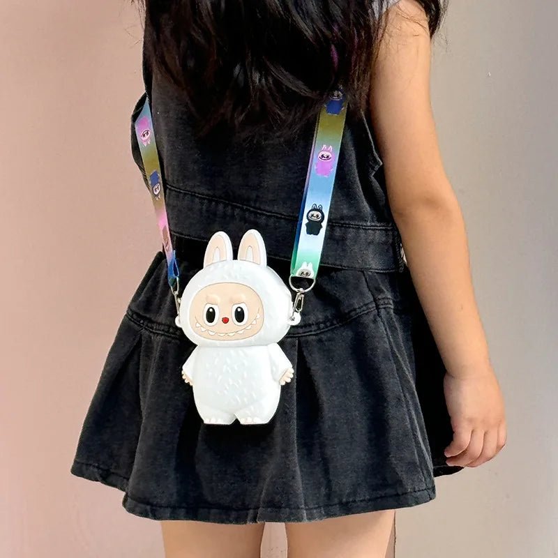 Labubu - Sac en Silicone Cartoon pour Enfants, Porte - Monnaie, Voyage - Zone shopping