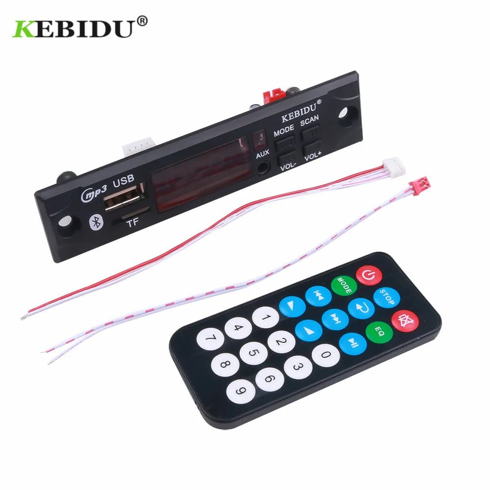 Lecteur MP3 sans fil Bluetooth 5.0, radio FM, module AUX 3.5mm - Zone shopping