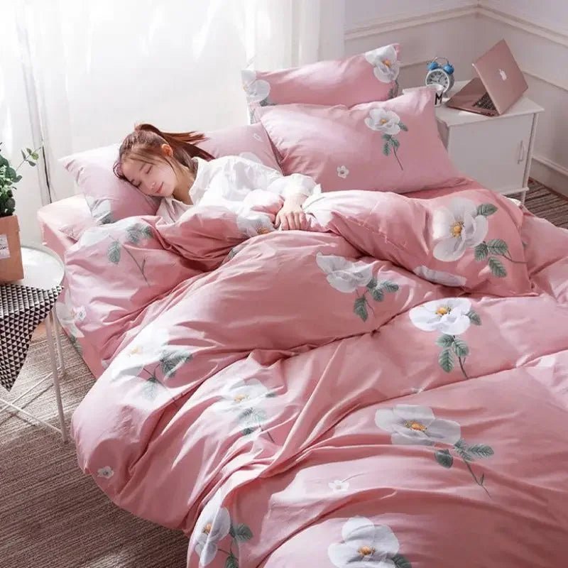 Literie Simple et Double Confortable en Ouate de Coton - Sac à Lit - Zone shopping