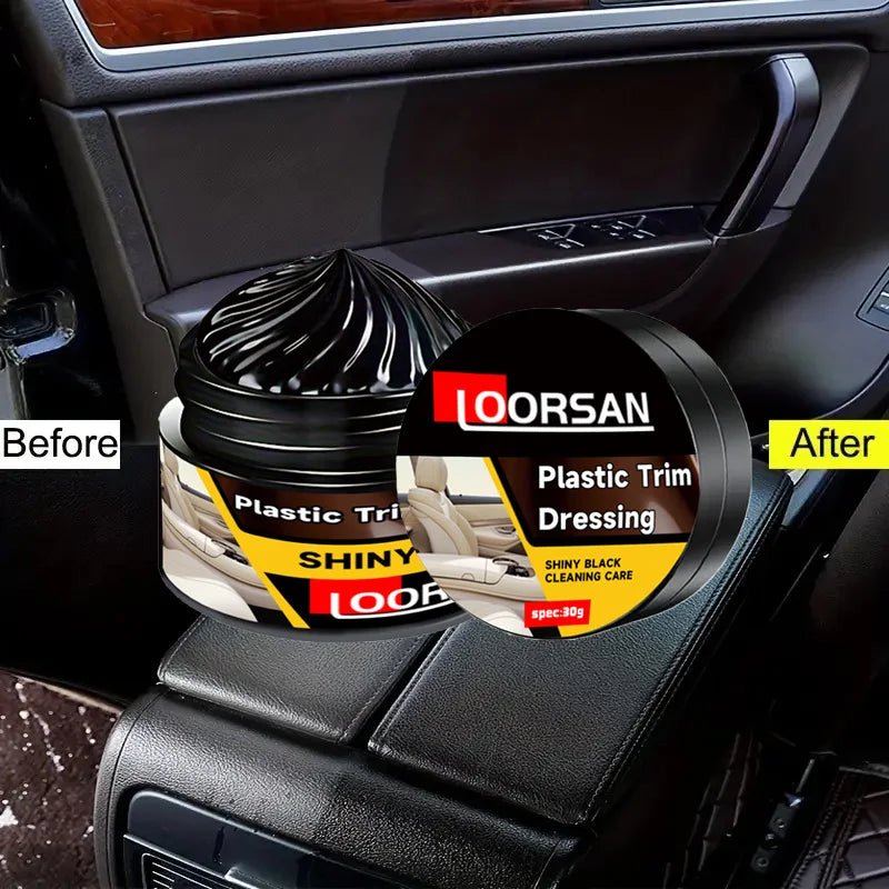 LOORSAN Crème d'entretien auto : simili cuir, plastique, pneus. - Zone shopping