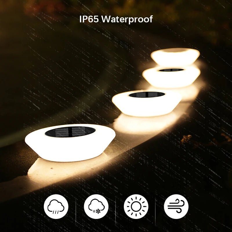 Lumières solaires étanches 14LED pour jardin et extérieur - 1/4 - Zone shopping