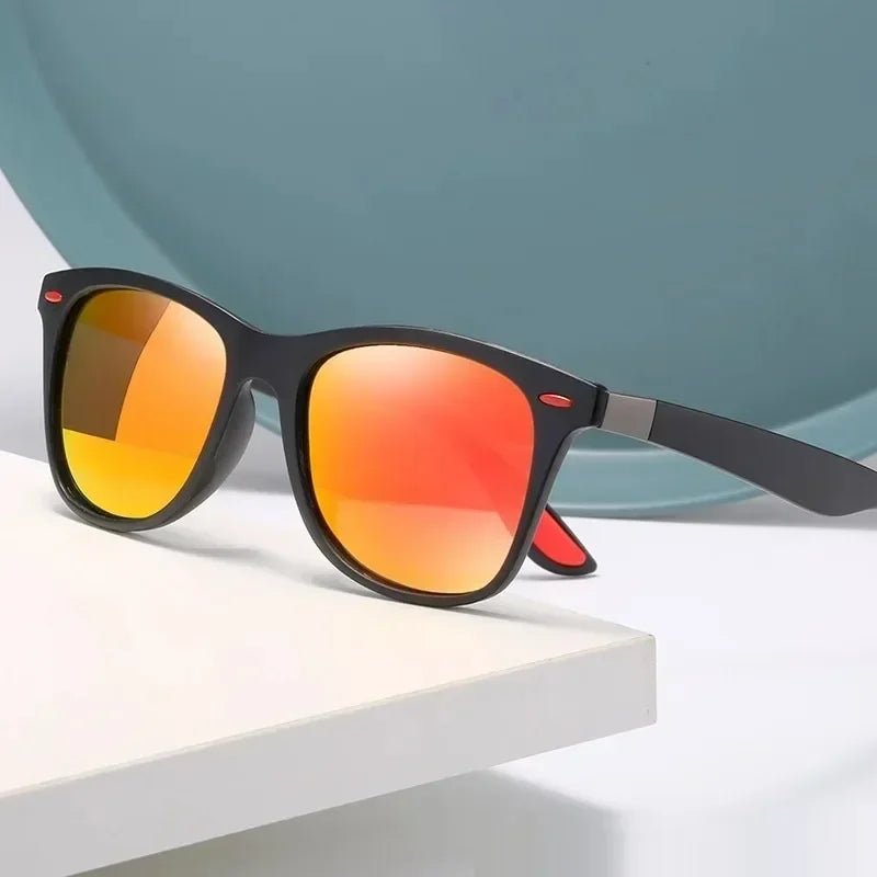 Lunettes de soleil polarisées vintage pour hommes, UV400, mode rétro - Zone shopping