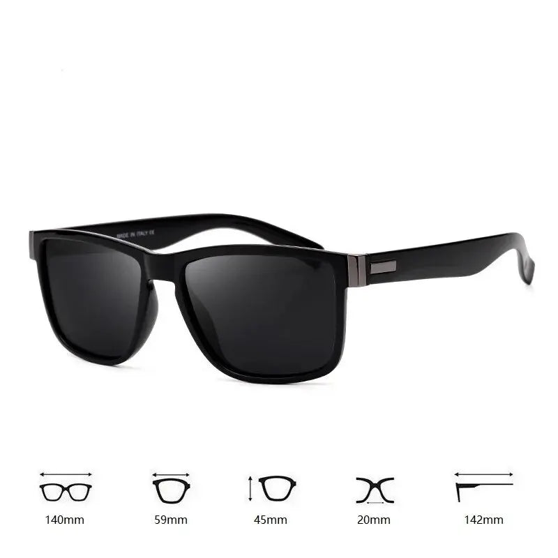 Lunettes de soleil polarisées vintage UV400 pour hommes et femmes - Zone shopping