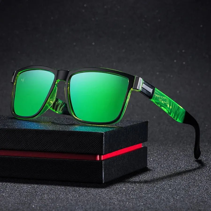 Lunettes de soleil polarisées vintage UV400 pour hommes et femmes - Zone shopping