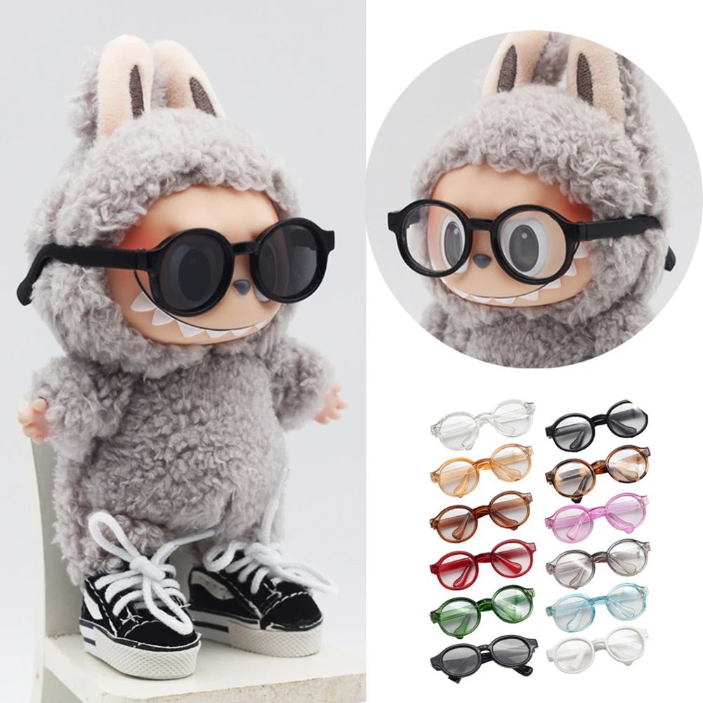 Lunettes transparentes 6.5cm pour poupées BJD 1/8 à 1/4 EXO - Zone shopping