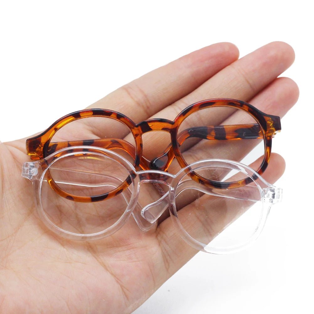 Lunettes transparentes 6.5cm pour poupées BJD 1/8 à 1/4 EXO - Zone shopping