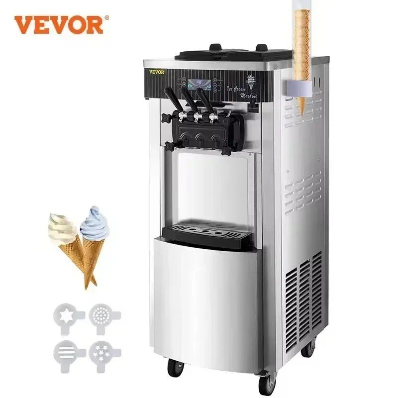 Machine à Crème Glacée Douce VEVOR 2200W 20 - 28L/H - YKF - 8228H - Zone shopping