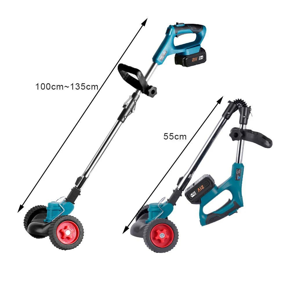 Makita Tondeuse Électrique 21V, Longueur Réglable, Compatible 18V - Zone shopping