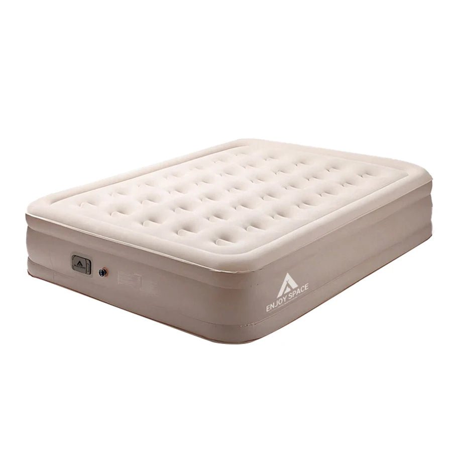 Matelas Gonflable Automatique Ergonomique 1 Pers. avec Pompe Intégrée - Zone shopping