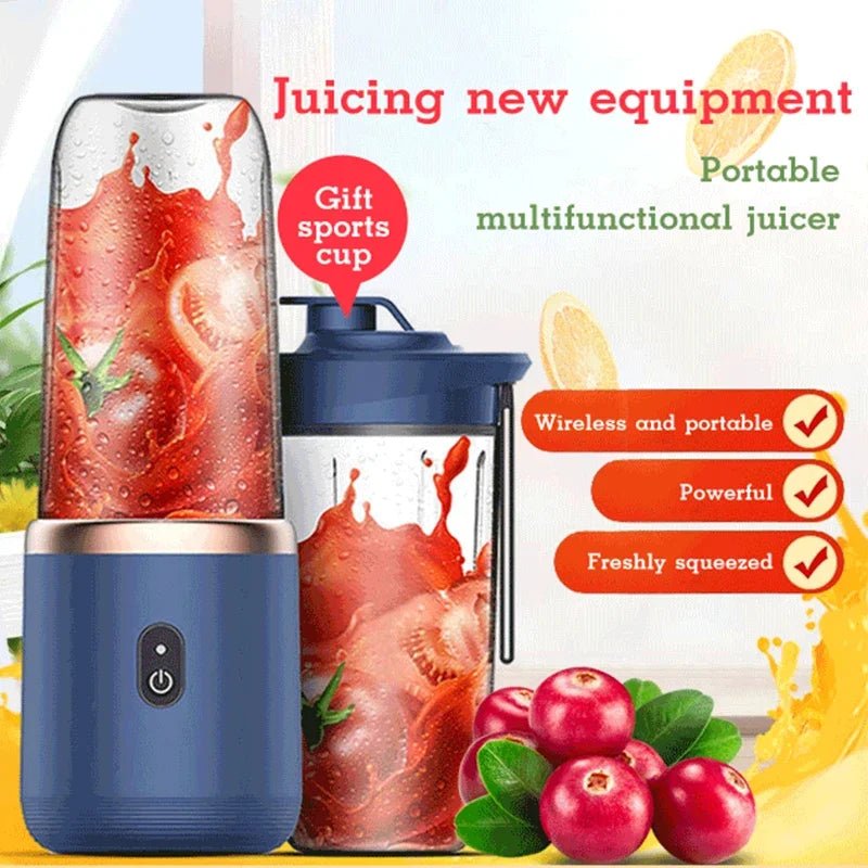 Mini mélangeur portable Ju479 USB, tasse fraîche, compact et pratique - Zone shopping