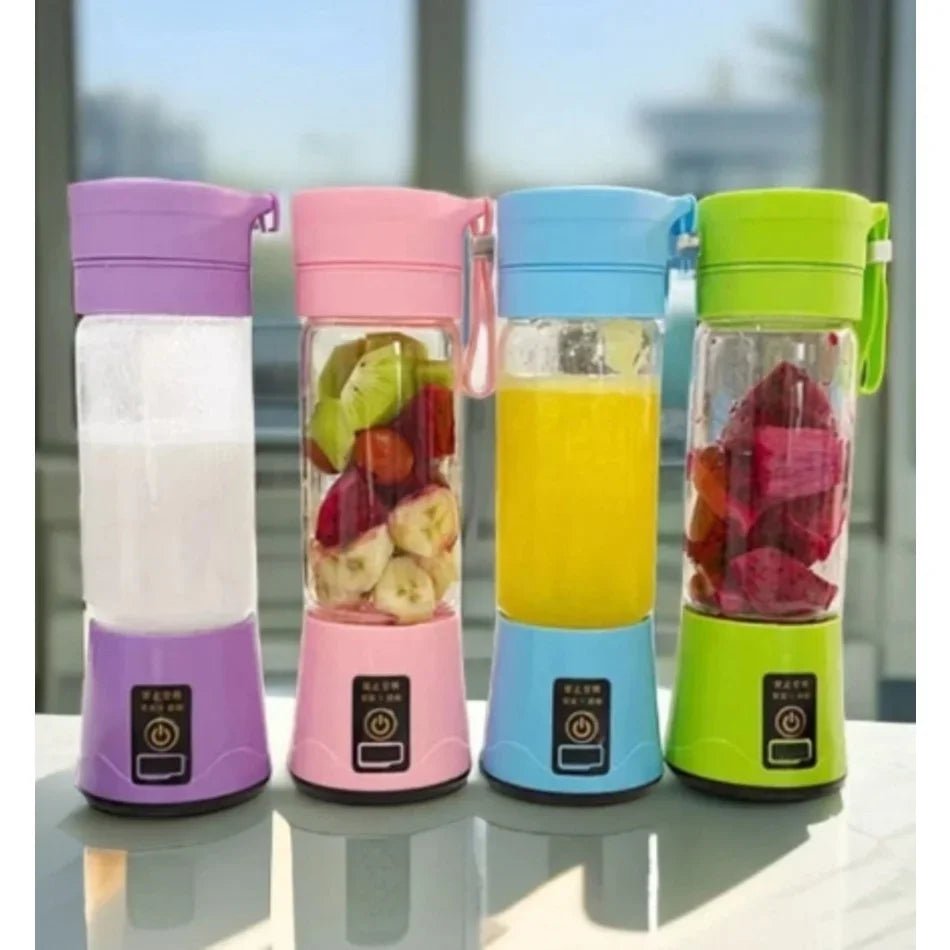 Mini mélangeur portable USB 380ml pour smoothies et jus à emporter - Zone shopping