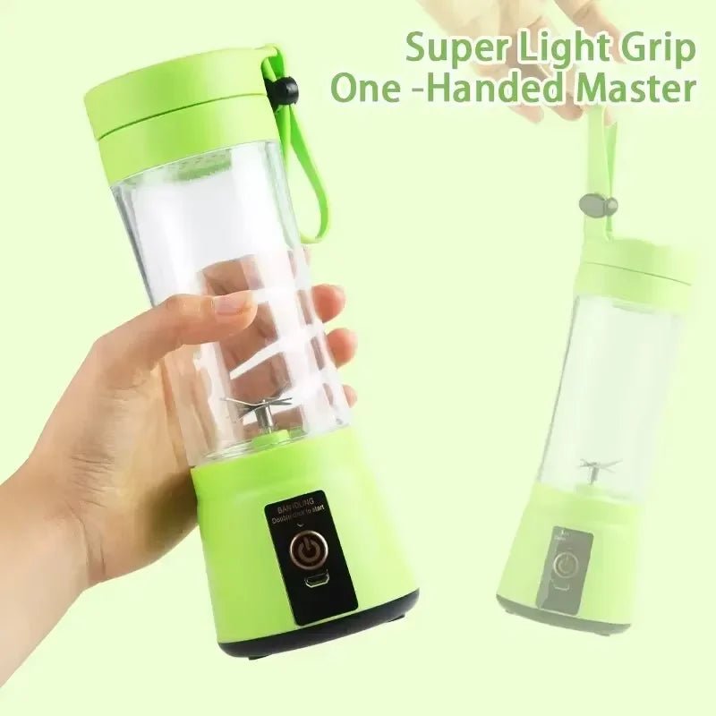 Mini mélangeur portable USB 380ml pour smoothies et jus de fruits - Zone shopping