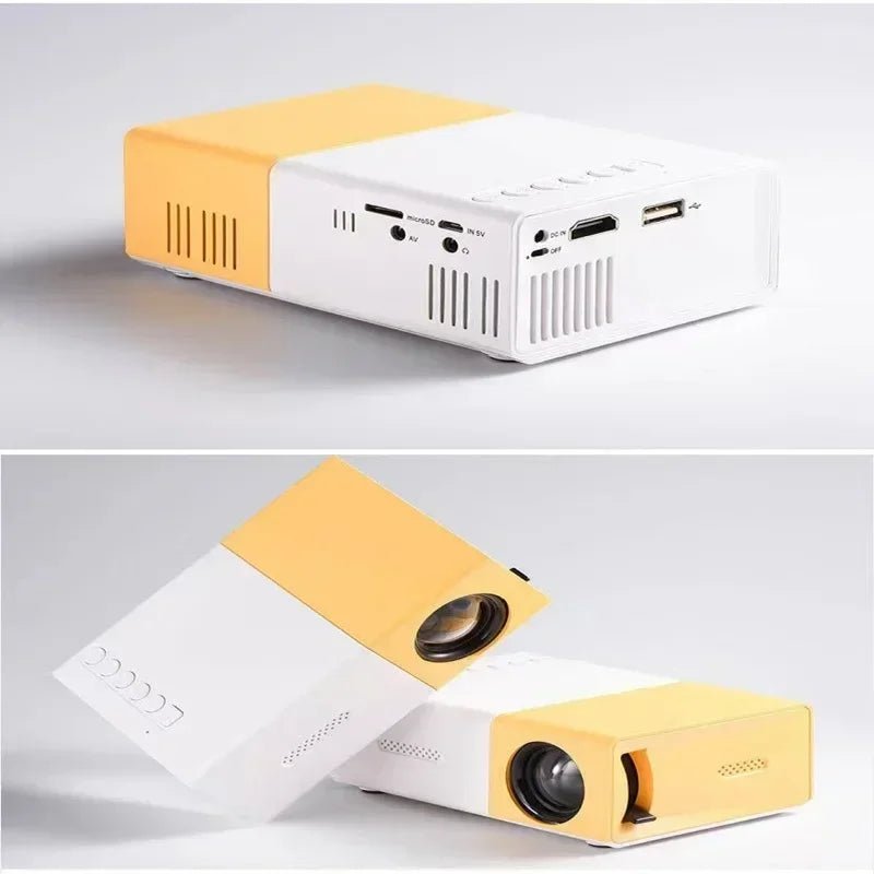 Mini Projecteur Portable 1080P pour Enfants et Bureau - Zone shopping