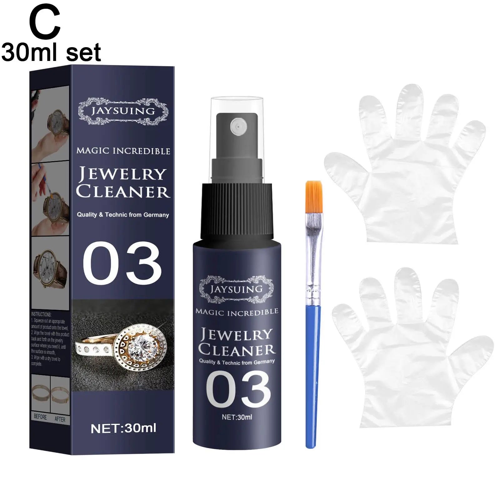 Nettoyant TarjuvenRemover : bijoux brillants, or et diamants lisses - Zone shopping