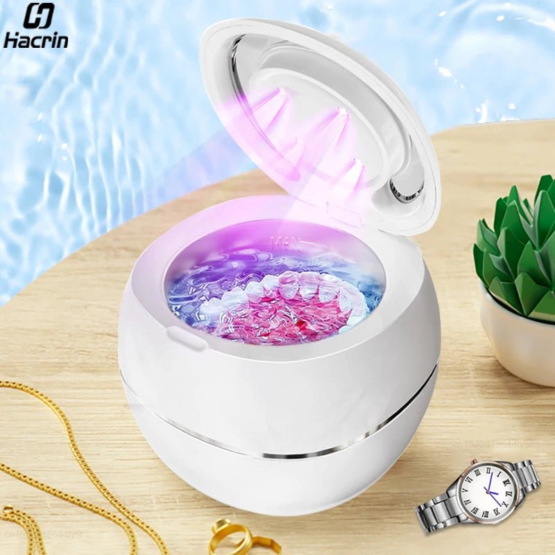 Nettoyeur à ultrasons et UV pour bijoux et prothèses dentaires - Zone shopping