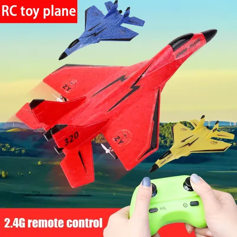 Nouveau avion de chasse ZY - 320 télécommande 2.4G jouet extérieur garçon - Zone shopping