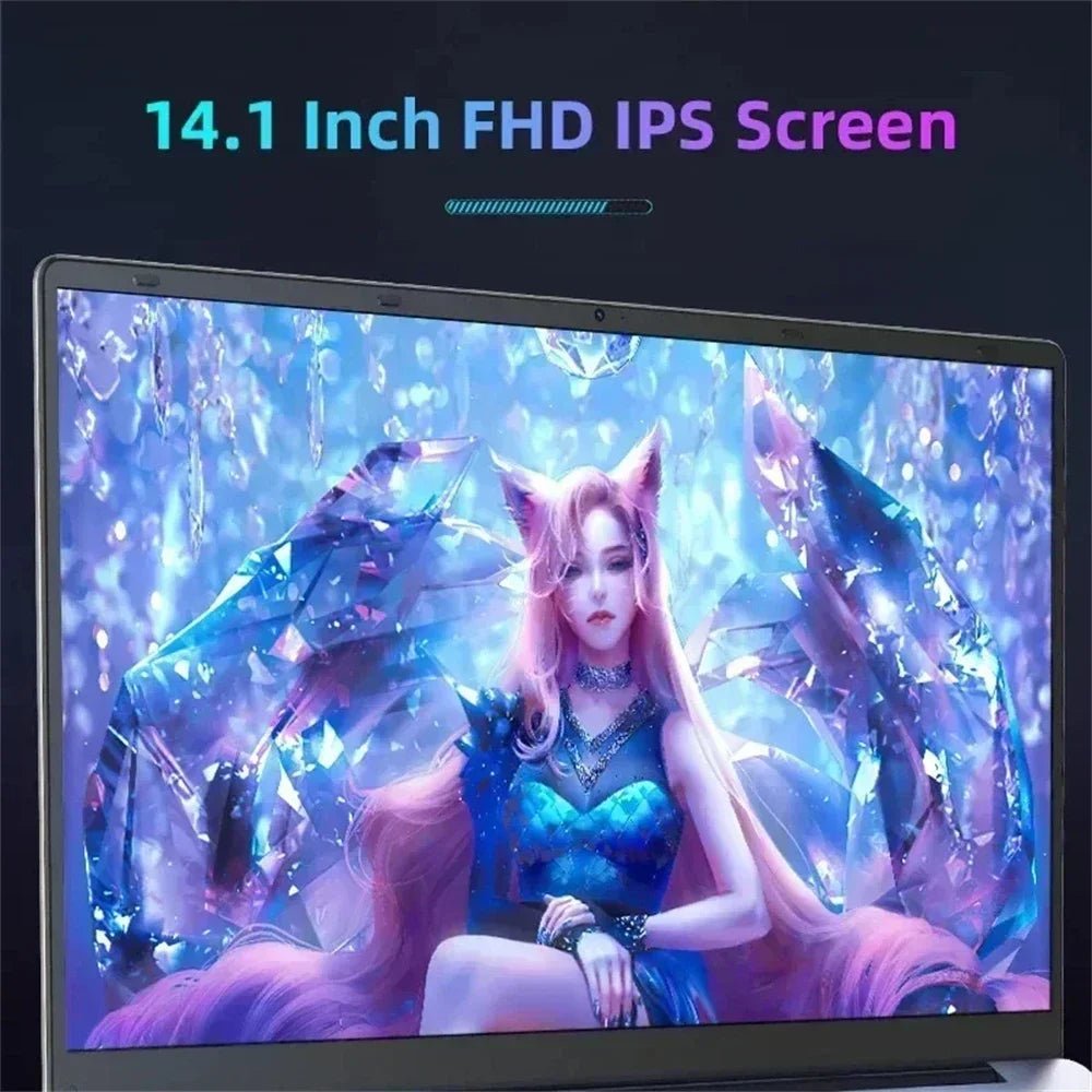 Ordinateur Portable Gamer 14.1 Intel i9, Windows 11 Pro, 16GB RAM - Zone shopping