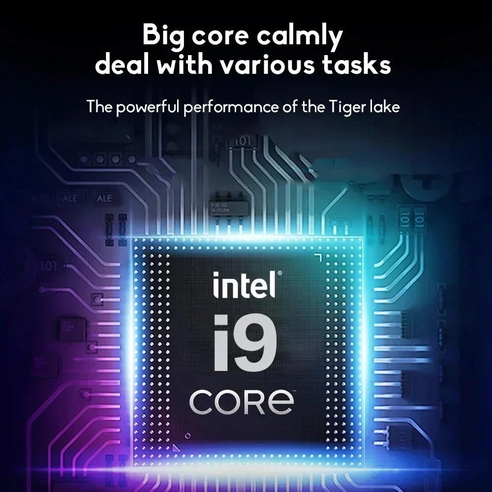 Ordinateur Portable Gamer 14.1 Intel i9, Windows 11 Pro, 16GB RAM - Zone shopping