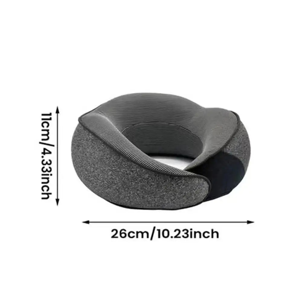 Oreiller cervical en mousse à mémoire de forme, vertèbre cervicale, voyage, Portable, pause midi, avion, Type U, oreiller de sommeil, Camping, sac de transport - Zone shopping